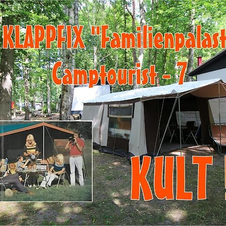 Ddr Klappfix "Familienpalast" Direkt Am Strand Dranske Luaran gambar